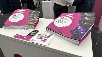 QCS reports on display at the Quantum Showcase 2023