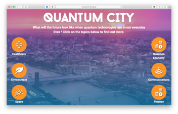 Quantum City Homepage image